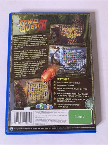 Jewel Quest III PC CD-ROM Windows Mac Puzzle Game NEW