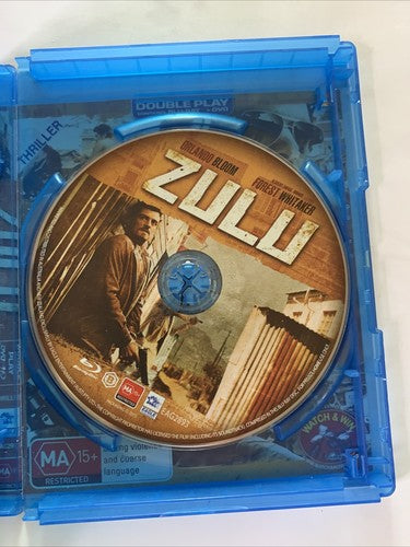 Zulu (Blu-ray, 2013) Forest Whitaker, Orlando Bloom Region B