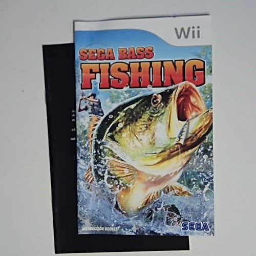Sega Bass Fishing (Wii, 2006) PAL Complete