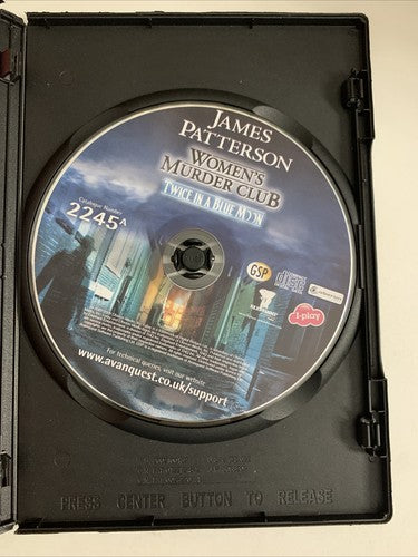 James Patterson: Women's Murder Club: Twice in a Blue Moon PC Hidden Object Game