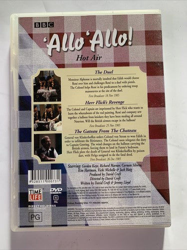 Allo Allo : Hot Air (DVD, 1985) Comedy BBC Region 4 NEW