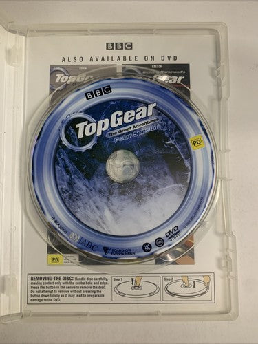 Top Gear The Great Adventures: Polar Special (DVD, 2007) Jeremy Clarkson Region4