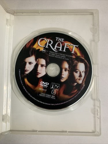 The Craft (DVD, 1996) Robin Tunney, Neve Campbell, Fairuza Balk Region 4