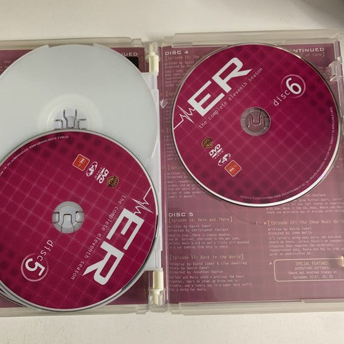 ER: The Complete Season 11 (DVD, 2005, 6-Disc) Region 4