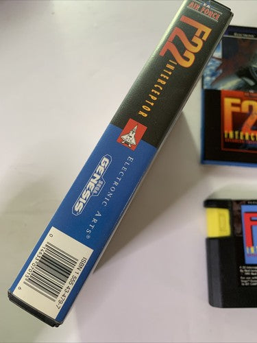 F-22 Interceptor (Sega Mega Drive, 1991) PAL Game Complete
