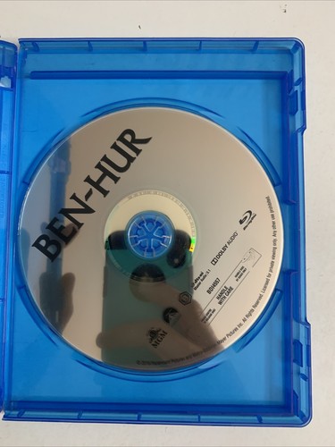 Ben-Hur (Blu-ray, 2016) Morgan Freeman, Jack Huston Region B