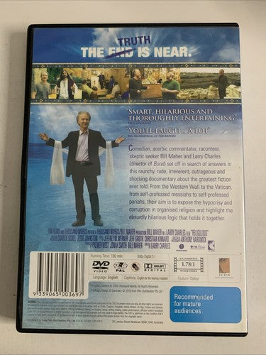 Religulous (DVD, 2008) Bill Maher Region 4 &2 NEW