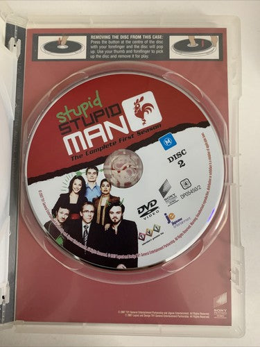 Stupid Stupid Man : Season 1 (DVD, 2006, 2-Disc) Region 4