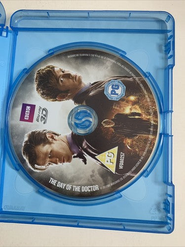 Doctor Who: The Day of the Doctor 3D (Blu-ray 3D + 2D, 2013) All Regions