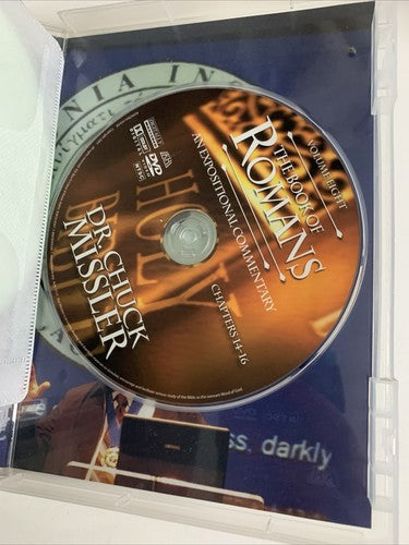 The Books of Romans: An Expositional Commentary (DVD, 8-Disc) Dr Chuck Missler
