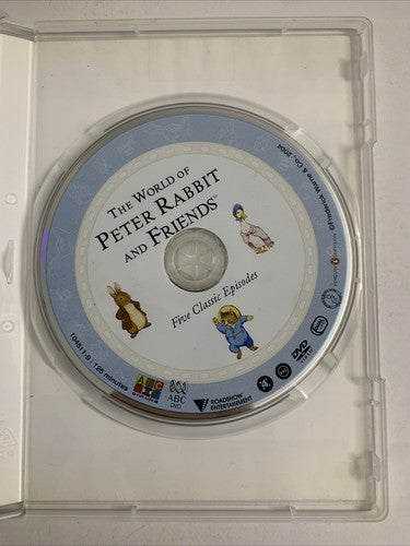 Beatrix Potter: The World of Peter Rabbit and Friends (DVD, 1993) Region 4