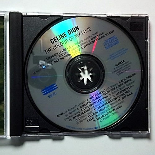 Céline Dion – The Colour Of My Love (CD, 1994) Australia 474743 9