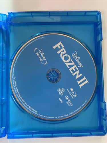 Frozen II (Blu-ray, 2019) Disney Animated Film All Regions