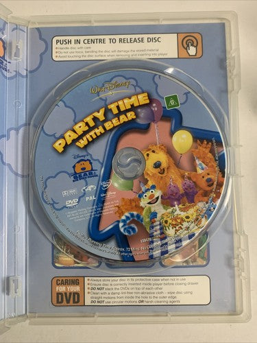 Bear In The Big Blue House: Party Time With Bear (DVD, 2005) Disney Region 4