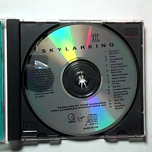 XTC – Skylarking (CD, 1987) US 9 24117-2