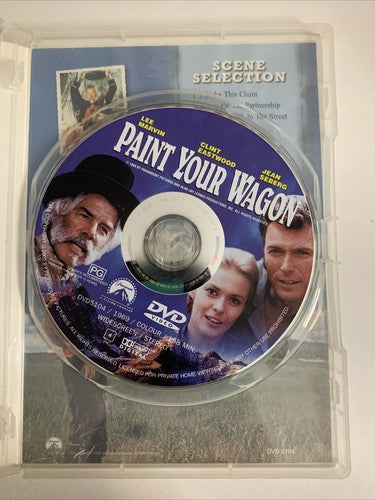 Paint Your Wagon (DVD, 1969) Clint Eastwood, Lee Marvin Region 4