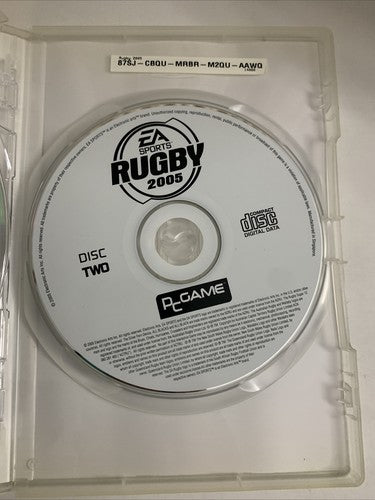 Rugby 2005 PC Windows CD-ROM Game