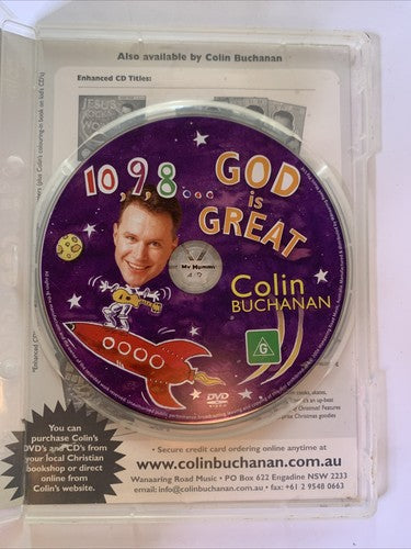 10, 9, 8... God Is Great (DVD, 2009) Colin Buchanan All Regions