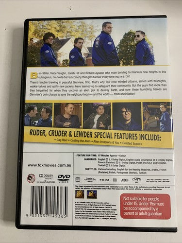 The Watch (DVD, 2012) Ben Stiller, Vince Vaughn, Jonah Hill Region 4 NEW