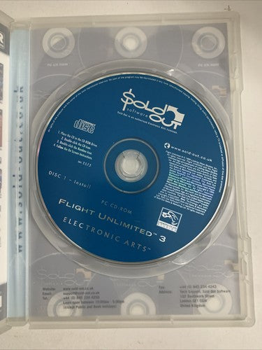 Flight Unlimited 3 PC Windows CD-ROM Flight Simulator Game