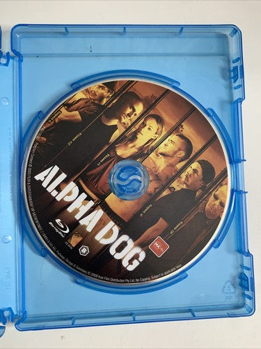 Alpha Dog (Blu-ray, 2006) Bruce Willis, Justin Timberlake, Sharon Stone Region B