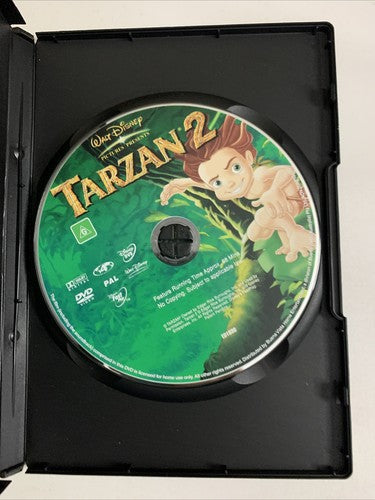 Tarzan 2: The Legend Begins (DVD, 2005) Disney Animated Movie Region 4