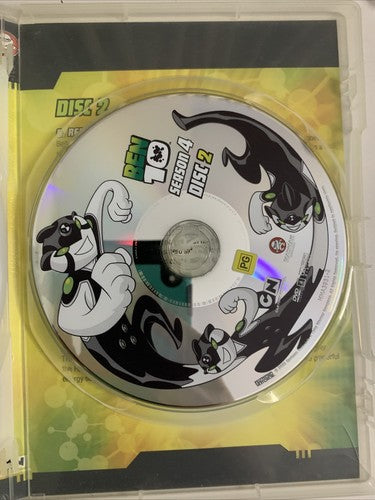 Ben 10 : The Complete Season 4 (DVD, 2008, 2-Disc) Region 4