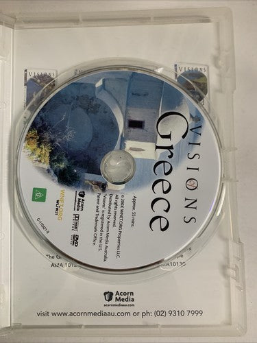 Visions of Greece (DVD, 2002) All Regions