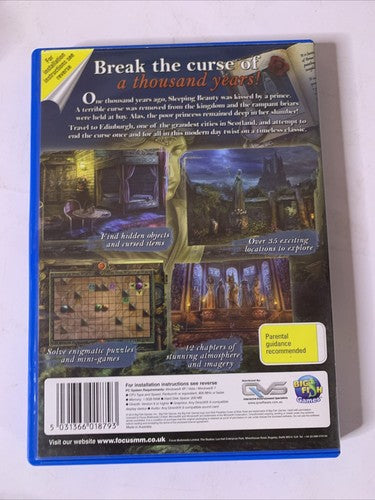 Dark Parables: Curse of Briar Rose PC Windows CD-ROM Hidden Object Game NEW
