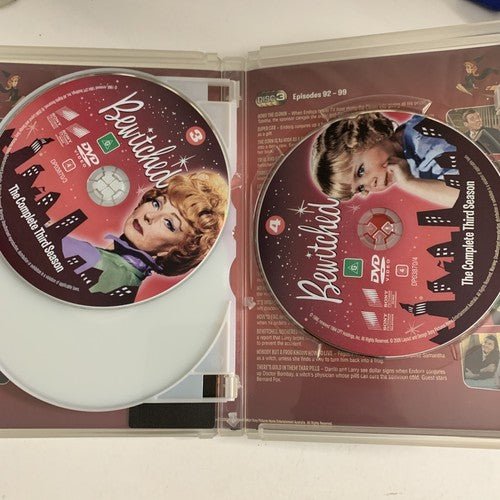 Bewitched : Season 3 (DVD, 1965, 4-Discs) Region 4