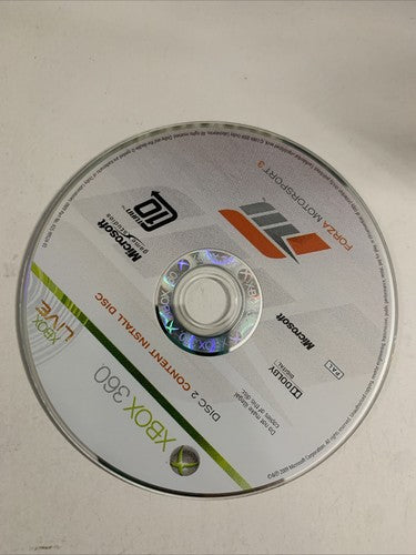 Forza Motorsport 3 Microsoft XBOX 360 PAL Car Racing Game Complete