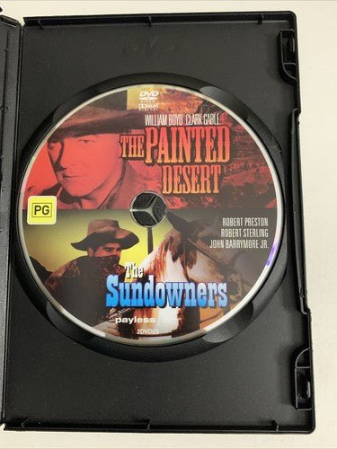 The Painted Desert / The Sundowners (DVD) Clark Gable All Regions