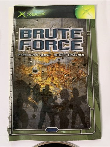 Brute Force Microsoft XBOX Original PAL 2003 Game