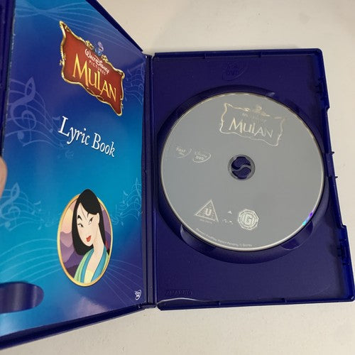 Mulan Musical Masterpiece Edition (DVD, 1998) Disney Animation Region 2