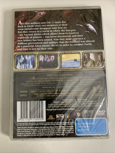 Stargate Continuum (DVD, 2008) Richard Dean Anderson, Beau Bridges Region 4 NEW