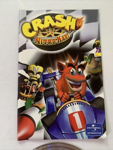 Crash Nitro Kart PS2 Sony PlayStation 2 PAL 2004 Game Complete