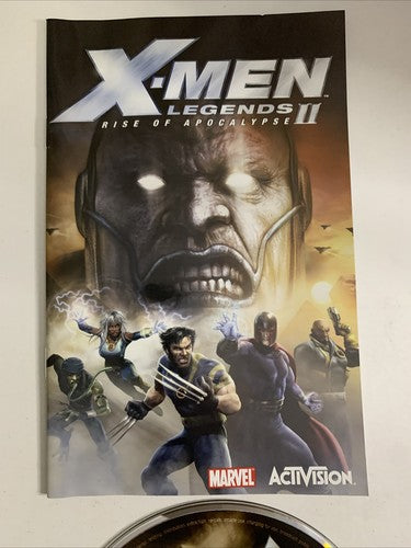 X-Men Legends II: Rise Of Apocalypse PS2 Sony PlayStation 2 PAL Game Complete