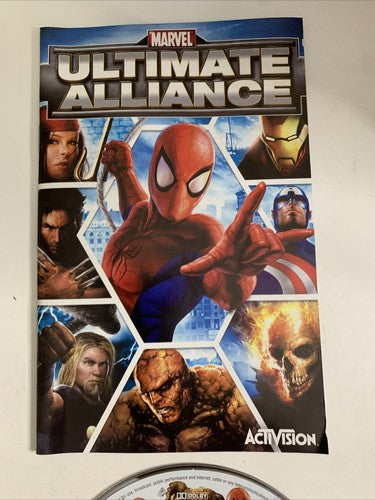 Marvel: Ultimate Alliance PS2 Sony PlayStation 2 PAL Game Complete