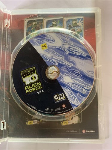 Ben 10 Alien Force : Vol 4 (DVD, 2008) Region 4