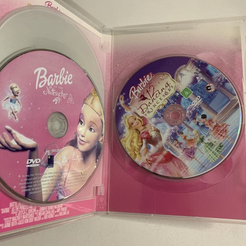 Barbie Princess Collection (DVD, 2006, 3-Discs) Animation Movie Region 4 &2