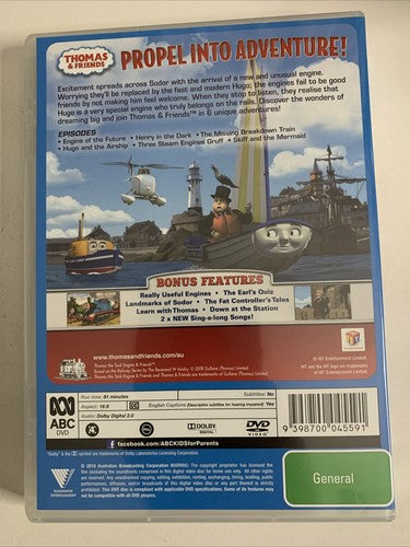 Thomas & Friends: Extraordinary Engines (DVD, 2017) Region 4 NEW