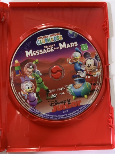 Mickey Mouse Clubhouse: Mickey's Message From Mars (DVD, 2010) Disney Region 4