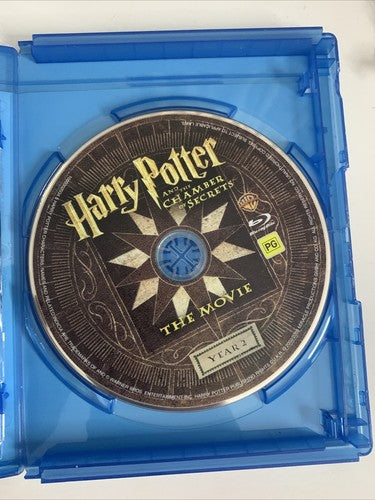 Harry Potter and the Chamber of Secrets (Blu-ray, 2002, 2-Disc) Region B
