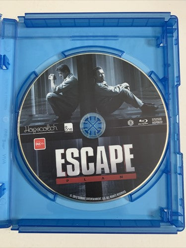 Escape Plan (Blu-ray, 2013) Arnold Schwarzenegger, Sylvester Stallone Region B