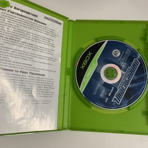 Need for Speed: Underground Microsoft XBOX Original PAL Racing 2003 Game