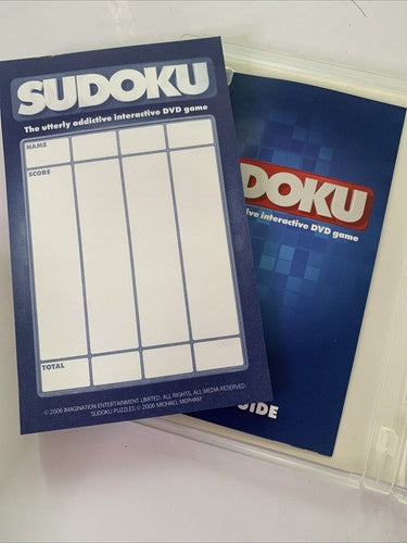 Sudoku: Interactive DVD Game (DVD) Region 4