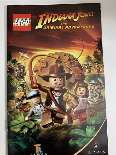 LEGO Indiana Jones: The Original Adventures PS2 Playstation 2 PAL Game Complete