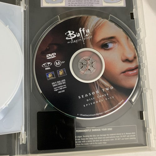 Buffy the Vampire Slayer : Season 2 : Part 1 (DVD, 1997, 3-Disc) Region 4