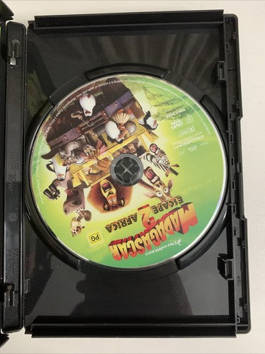 Madagascar 2: Escape 2 Africa (DVD, 2008) Dreamworks Animated Film Region 4