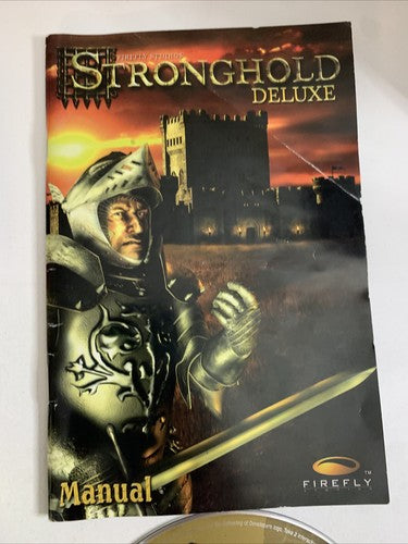 Stronghold Deluxe PC Windows CD-ROM 2005 RTS Strategy Game Complete